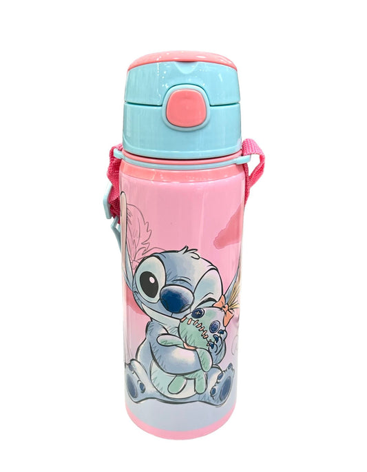 Cantimplora Stitch Ohana 600ml Infantil con Correa