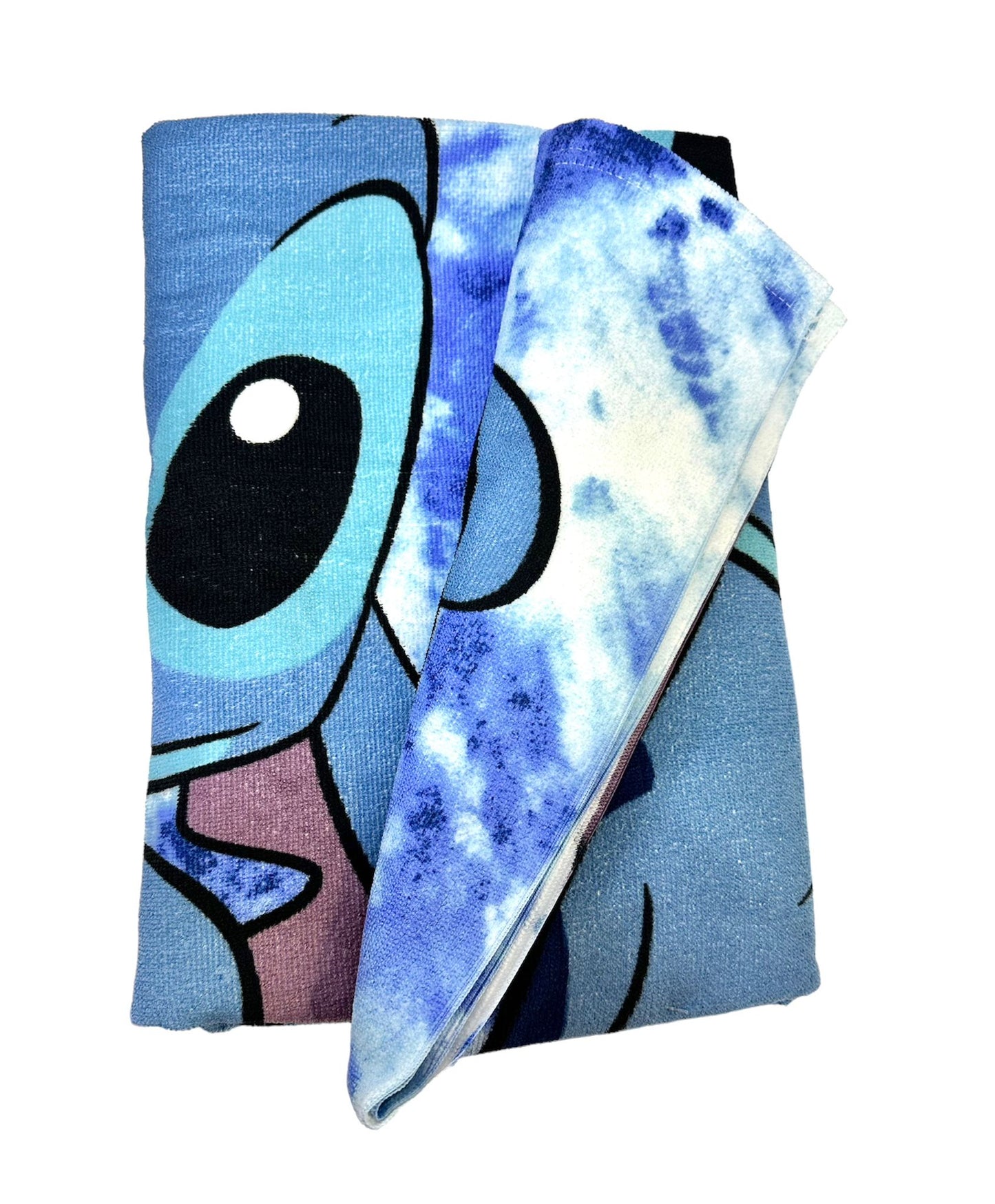 Toalla Stitch Tie-Dye 140x70cm Microfibra Disney Home Lilo & Stitch