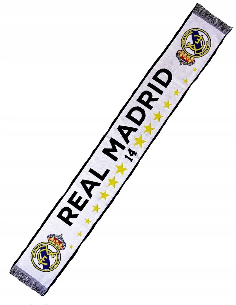 Bufanda Telar Nº20 Real Madrid Tamaño 140x20cm