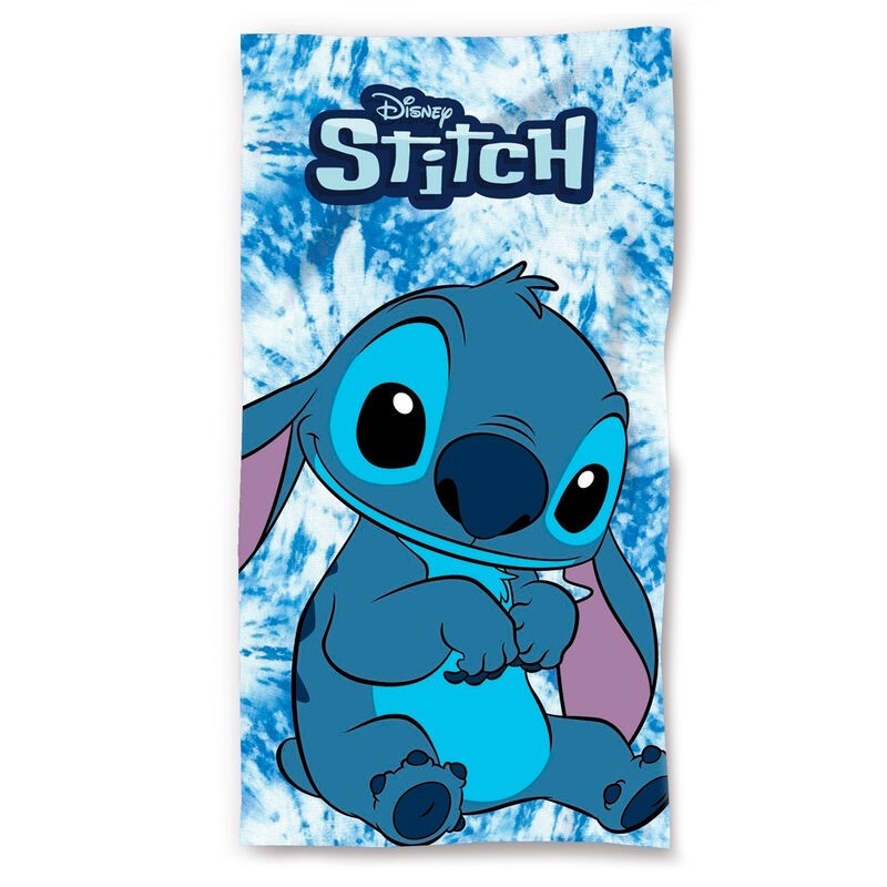 Toalla Stitch Tie-Dye 140x70cm Microfibra Disney Home Lilo & Stitch